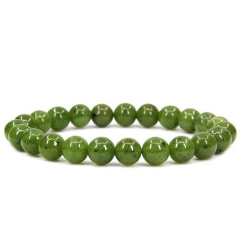Kanada Yeşim Taşı | Doğaltaş Mineral Bileklik | Erkek Kadın