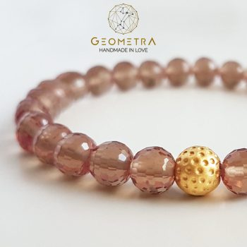 Zultanit Doğaltaş Bileklik | 22 Ayar Altın Kaplama | PREMIUM