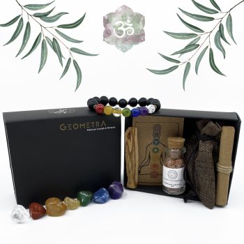 Premium Kristal & Mineral Çakra Taşı Seti - Görsel 2