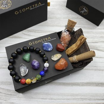 Premium Kristal & Mineral Çakra Taşı Seti - Görsel 4
