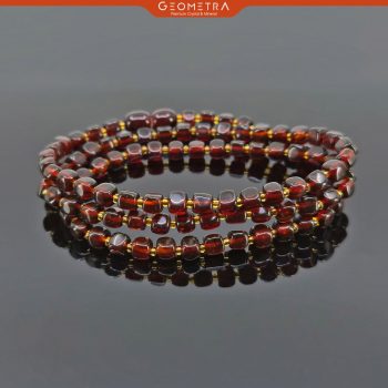Kehribar Kolye | Doğal Taş Takı | Sertifikalı Kırmızı Amber Taşı Bileklik - Görsel 2